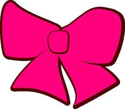 Pink Bow Clip Art N8