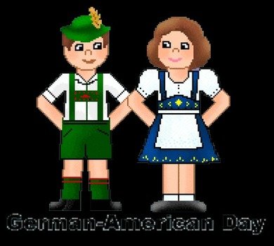 German American Day Clip Art