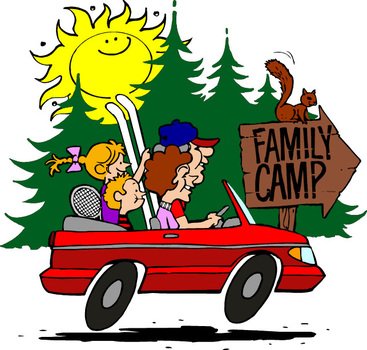 Family Camp Clip Art
