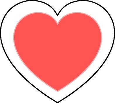 Red Heart Clip Art N20