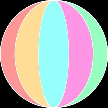 Beach Ball Clip Art N40