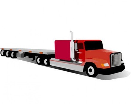 Semi Truck Clip Art N5