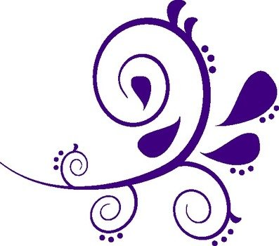 Brown Swirl Clip Art N3