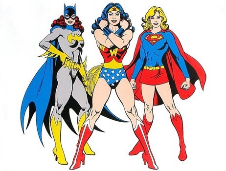 Wonder Woman Power Girl And Supergirl N2