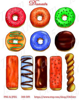 Donut Clip Art N23