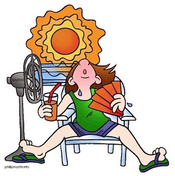 Hot Weather Clip Art N12