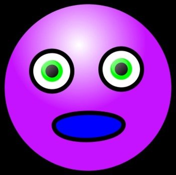 Amazed Face Clip Art