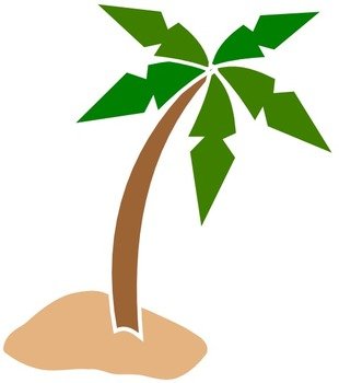 Coconut Tree Clip Art N9