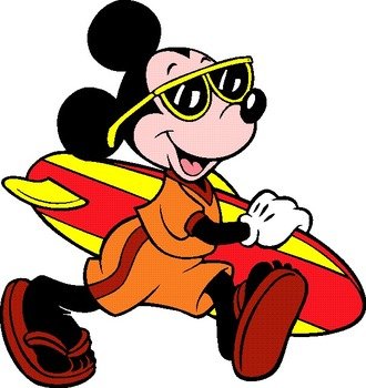 Mickey Mouse Sports Clip Art