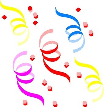 Confetti Clip Art N10