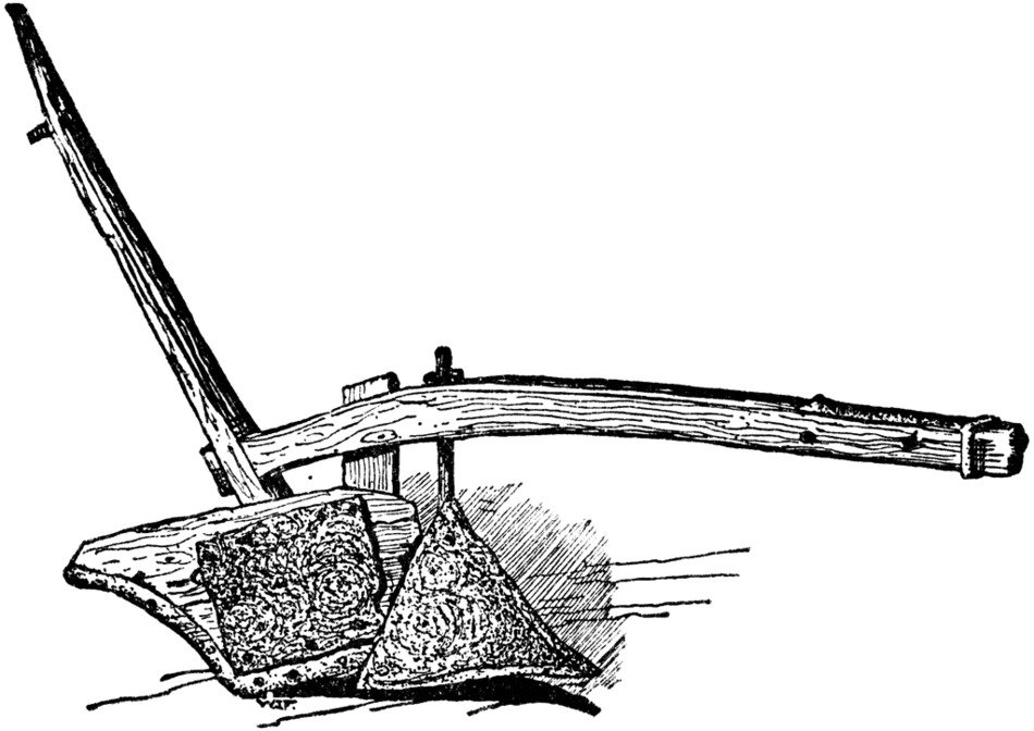 Sumerian Plow as graphic illustration