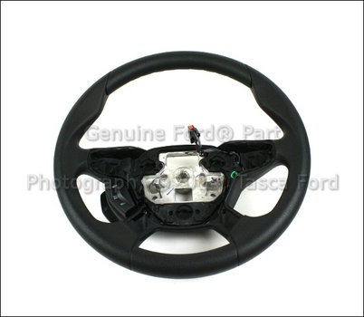NEW OEM EBONY BASIC STEERING WHEEL 2012 2013 FORD FOCUS amp ESCAPE