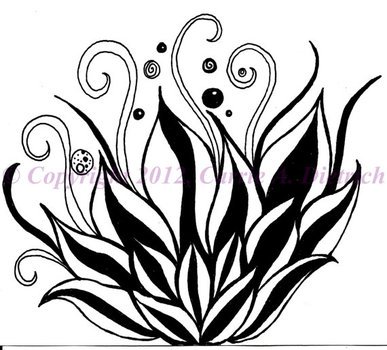Black And White Ink Drawings