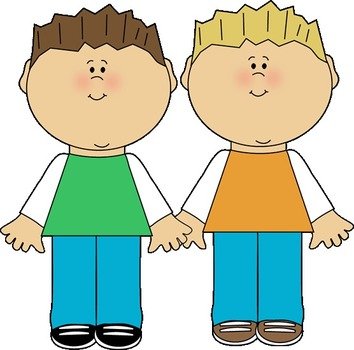 Two Brothers Clip Art free image download