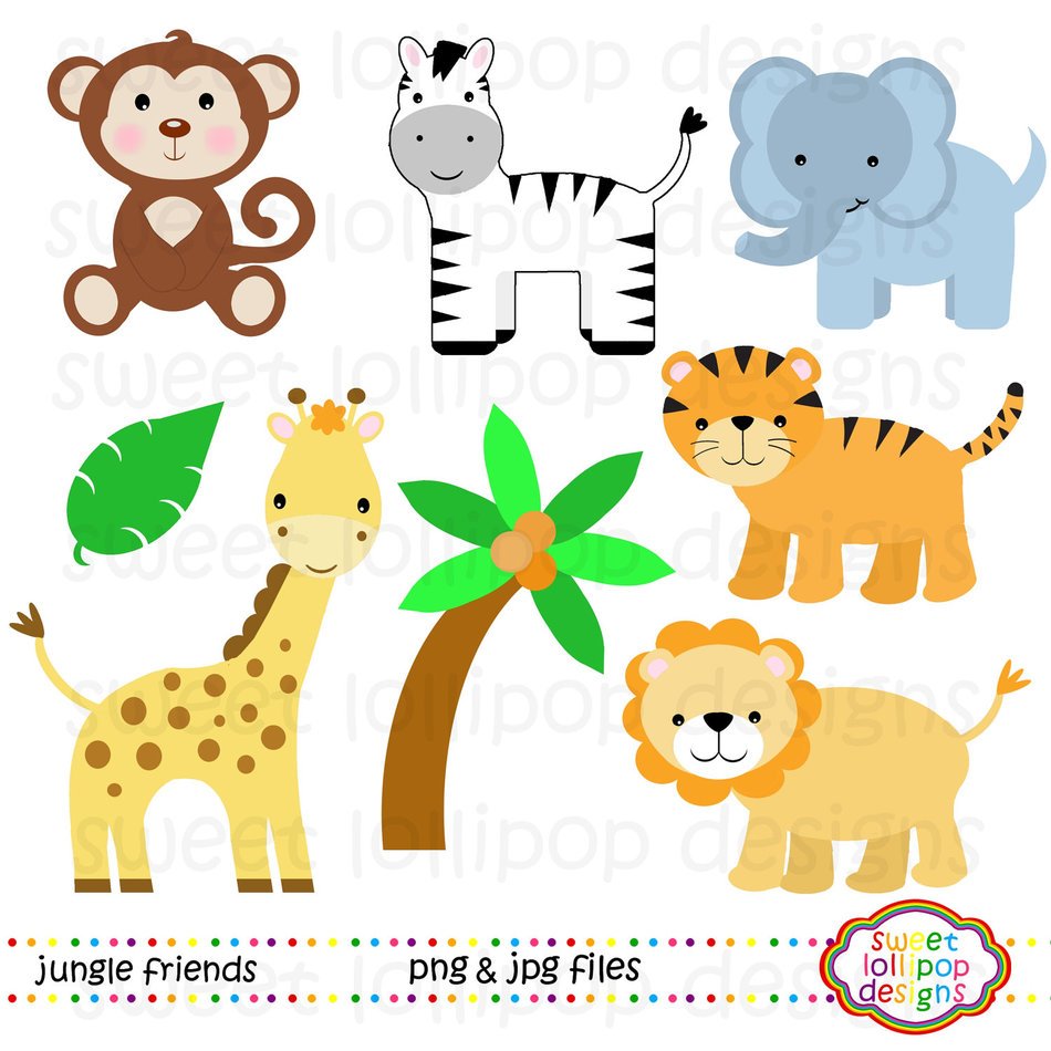 Zoo Animal Clip Art N11
