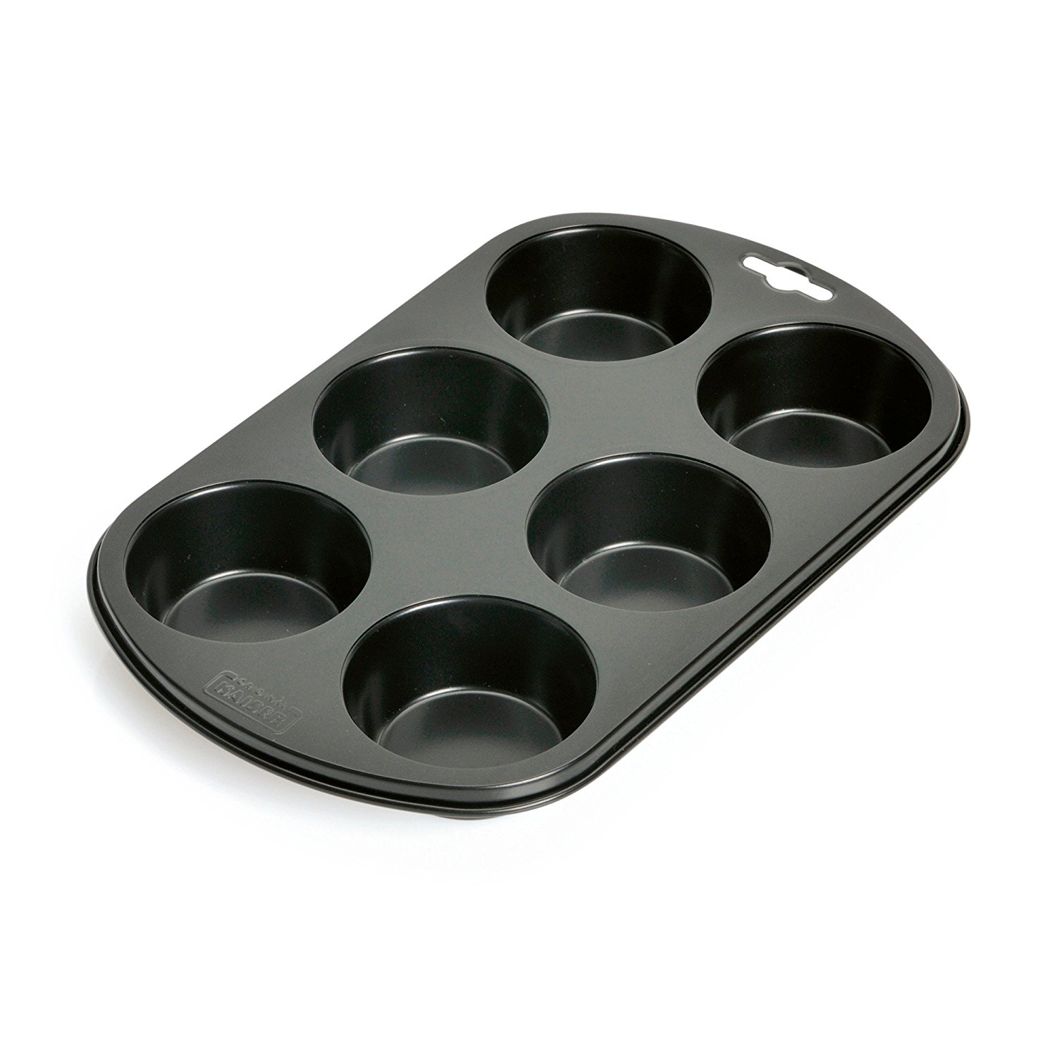 Kaiser 646244 Maxi-Muffin Pan &amp;quot;Creativ&amp;quot; 13.39X8.5X1.57In, Black free ...