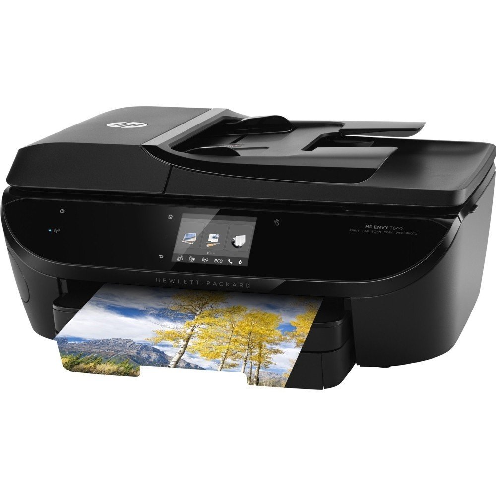 HP ENVY 7640 Wireless E All In One Printer Black Free Image Download   5604210 