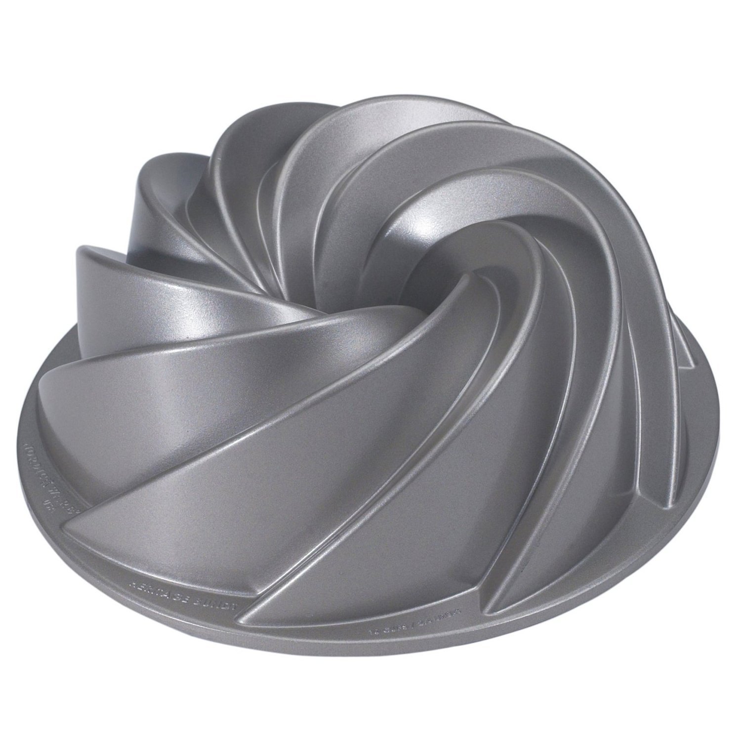 Nordic Ware Platinum Collection Anniversary 10 To 15 Cup Bundt Pan N6