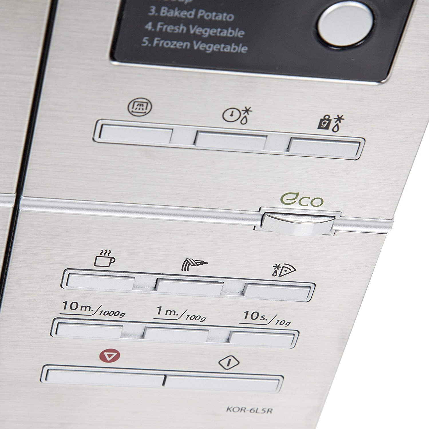 Daewoo Digital Eco Microwave Oven 20 Litre Capacity Stainless Steel 800