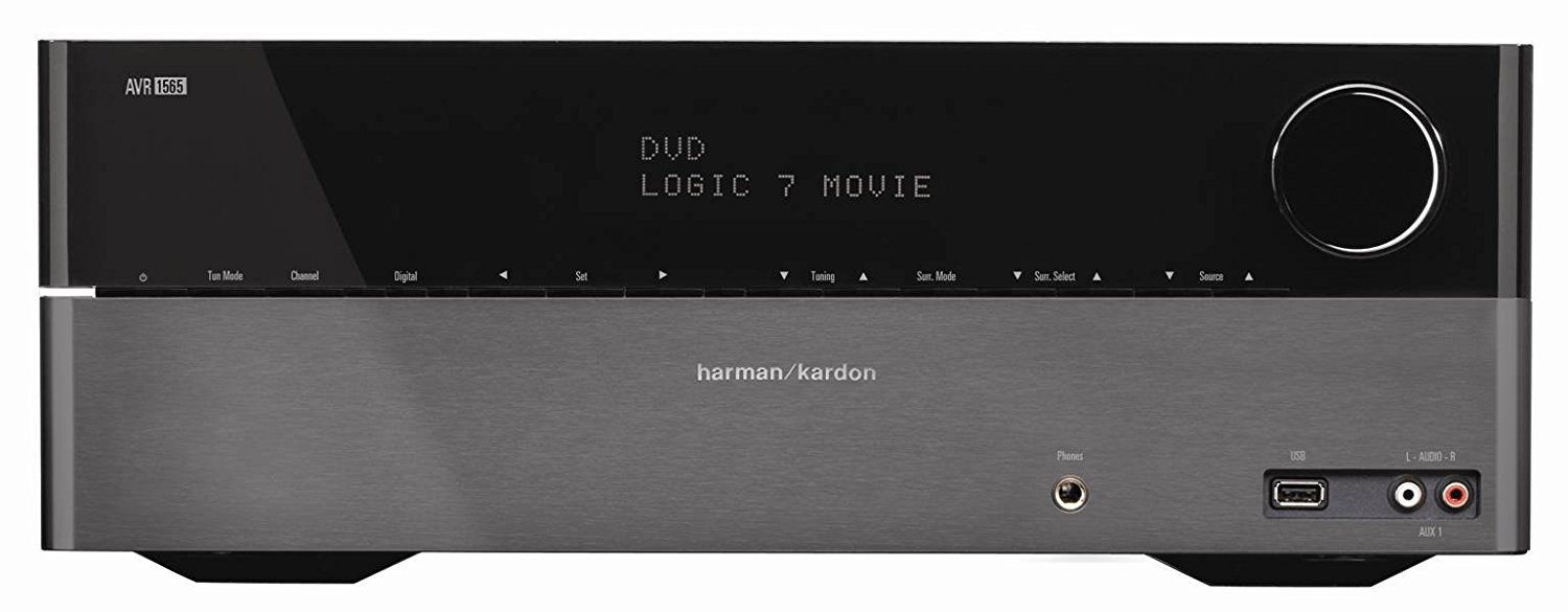 Harman Kardon AVR 1565 5.1channel, 70Watt Audio/Video Receiver with