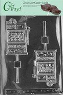 Cybrtrayd K048 Slot Machine Lolly Kids Chocolate Candy Mold