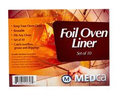 Foil Oven Liner 18.5 X 15.5 Inch Set of 10 N2