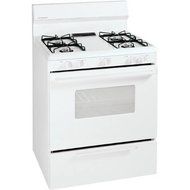 Frigidaire FFGF3005MW30" White Gas Open Burner Range