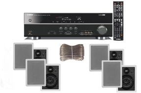 Yamaha 3D-Ready 5.1-Channel 500 Watts Digital Home Theater Audio/Video Receiver with 1080p-compatible HDMI repeater... N22