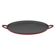 Mario Batali by Dansk Enameled Cast Iron Pizza Pan and Griddle, 12-Inch, Chianti N11