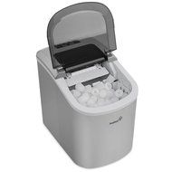 Portable Ice Maker for Counterop - Sleek Tinted Clear Top Window Design - 2 Selectable Cube Sizes - Yield Up To... N7