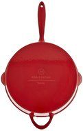 Mario Batali by Dansk Enameled Cast Iron Pizza Pan and Griddle, 12-Inch, Chianti N19