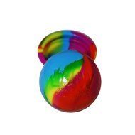 Rainbow Non Stick Silicone Oil Kitchen Container Ball Jar + Bonus Enamel Pin Wholesale Pricing (50)