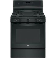 GE PGB911DEJBB Profile 30" Black Gas Sealed Burner Range - Convection