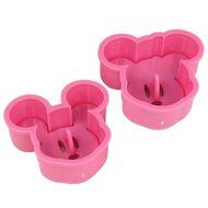 Topro Mickey &amp; Minnie Cookie Cutter Fondant Cake Sugarcraft Crafts Mold Pack of 2pcs