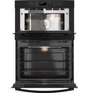 GE JK3800DHBB 27" Black Electric Combination Wall Oven N5