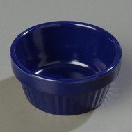 Carlisle 3 Oz Faceted Ramekin - Cobalt Blue (43903-46)
