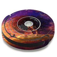 Skin Decal Vinyl Wrap For IRobot Roomba 650 655 Vacuum / Beautiful Tree Stars Night