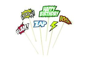 Doiy DYCAKETCO - Pack of 6 Cake Toppers N2