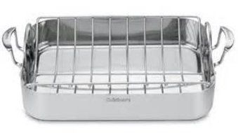 Cuisinart Stainless 16 Roasting Pan with Rack