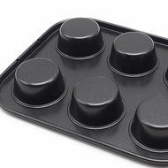 Wenwins 6 Cup mini Muffin Pans-baking cups-Non Stick Bakeware for Muffins N2