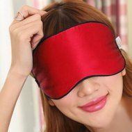 Fomatrade Natural Mulberry Silk Mask, Reversible Sleep Silk Blinder Eyeshade for Travel, Relaxing, Flight, Shift... N5
