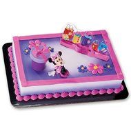 Mickey and Friends - Minnie Hat Box DecoSet Cake Decoration