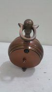 NAUTICAL MARITIME ~ TABLE TOP COPPER FINISH DESKTOP ~ TABLE CLOCK DECOR N3