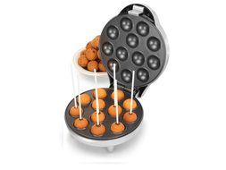 Appareil &agrave; Cake Pops Corps argent&eacute; - R&eacute;alisez 12 biscuits par cuisson N5