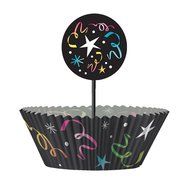 Happy New Years Cupcake Kit for 24