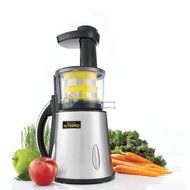 BELLA 13695 NutriPro Cold Press Juicer, Stainless Steel N3