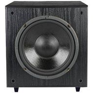 Pinnacle Speakers SubSonix 10-200 10-Inch 200 Watt Front Firing Powered Subwoofer (Black)