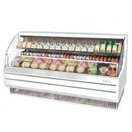 Turbo Air TOM75LSF 75&quot; Low Profile Display Merchandiser with Modern Design Stainless Steel Front Panel Environmental...
