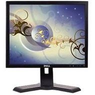 Dell 1908FPF Black 19&quot; Screen 1280 x 1024 Resolution Refurbished LCD Flat Panel Monitor N3