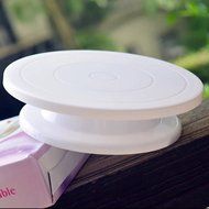 Olayer Cake Turn Table Rotating Icing Revolving Display Stand Kitchen Tool 28cm N4